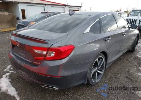 2019 Honda Accord Sport from USA, damaged, VIN 1HGCV1F36KA018636